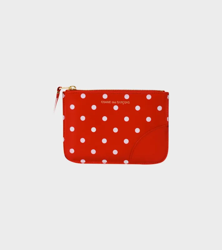 Dots Wallet Red/White sold by Dr. Adams