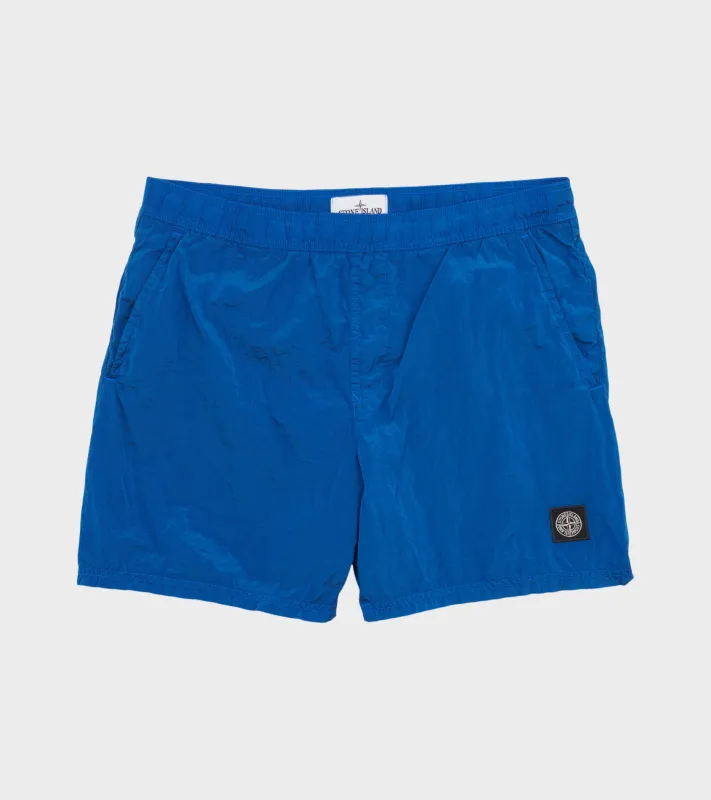 Econyl Nylon Swim Shorts Blue sold by Dr. Adams