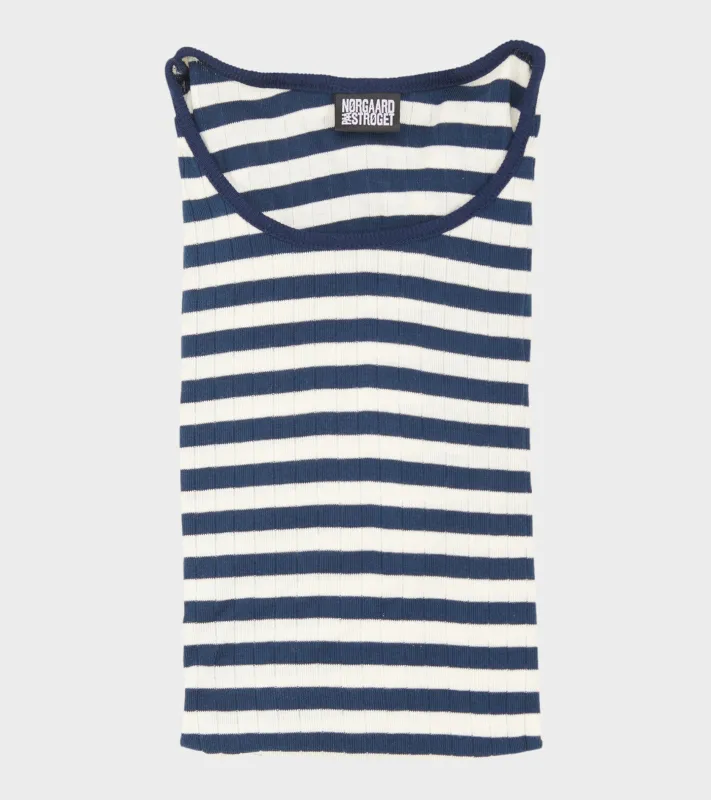 101 Rib Broadway Marine/Ecru sold by Dr. Adams