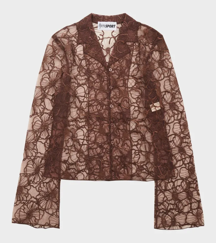 Flora Shirt Brown sold by Dr. Adams