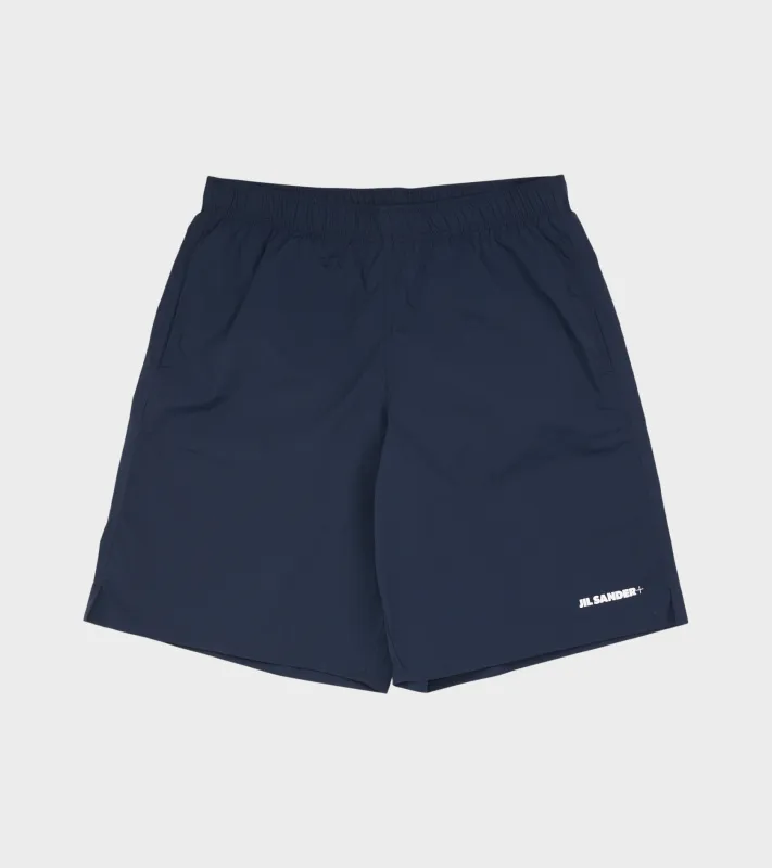 Nylon Fast Dry Long Swim Shorts Midnight made by Jil Sander