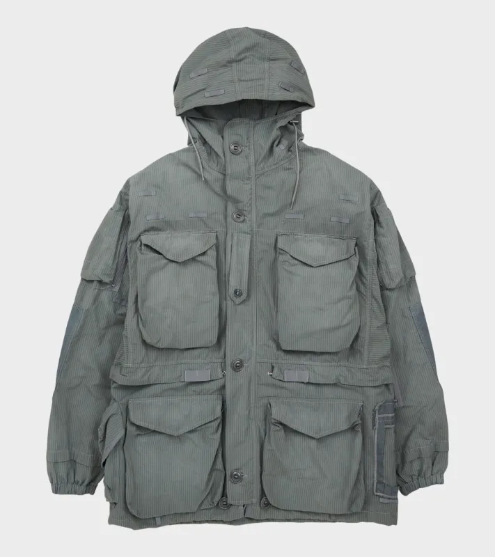 Ripstop Pocket Coat Dusty Green sold by Dr. Adams