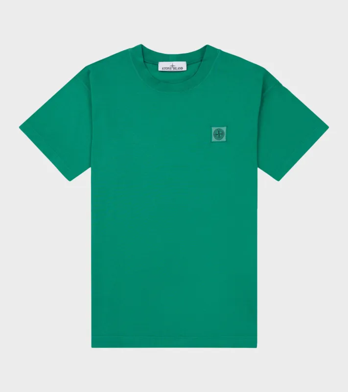 Boxy Logo T-shirt Green sold by Dr. Adams