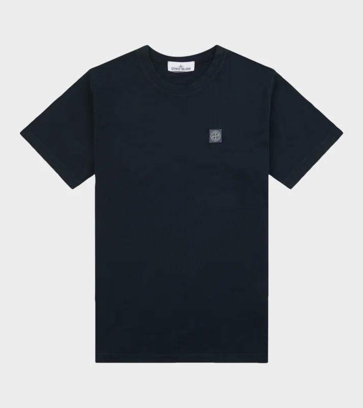 Boxy S/S T-shirt Dark Navy sold by Dr. Adams