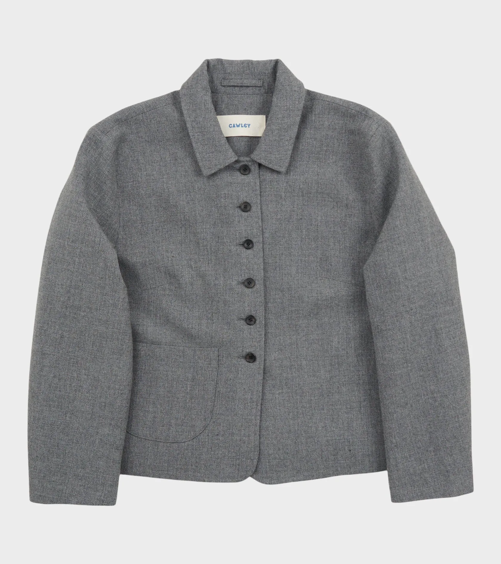 British Wool Lillie Jacket Light Grey sold by Dr. Adams