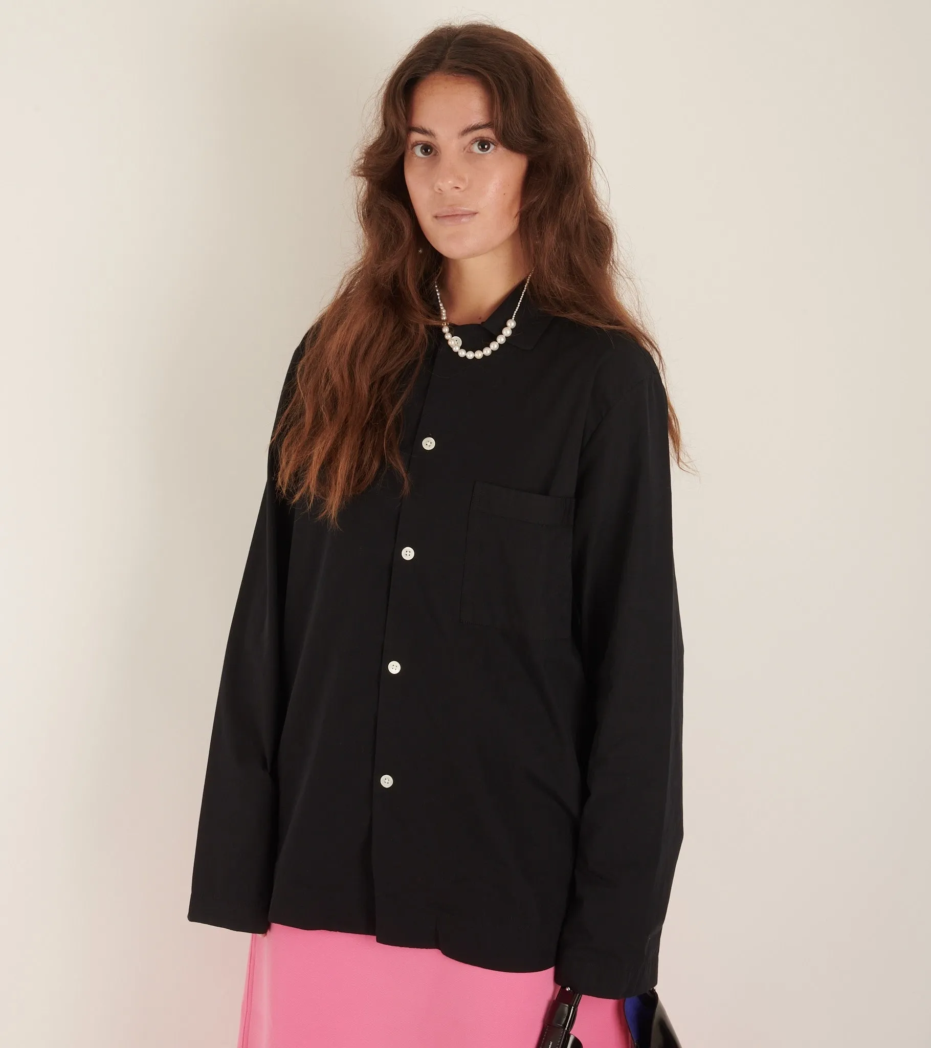 Pyjamas Shirt All Black sold by Dr. Adams product image thumbnail 2