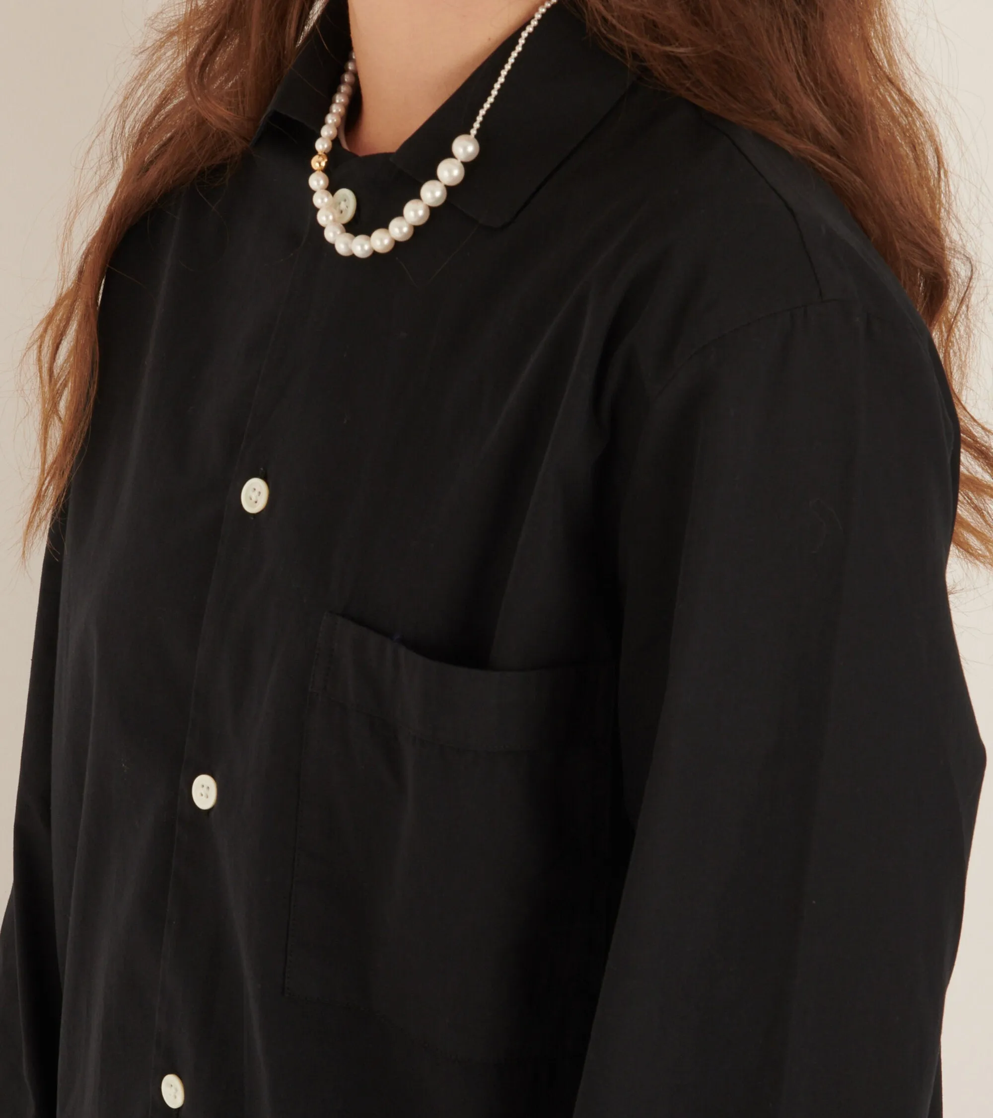 Pyjamas Shirt All Black sold by Dr. Adams product image thumbnail 4