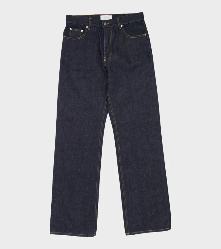 5 Pocket 14 OZ Jeans Indigo Rinse made by Berner Kuhl