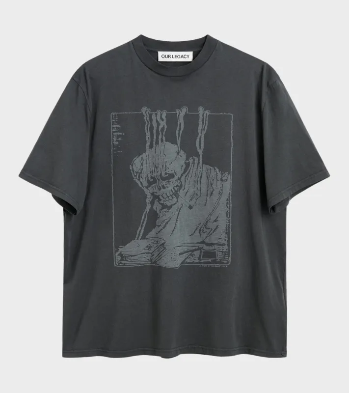 Box T-shirt Angry Fan Mail Print made by Our Legacy