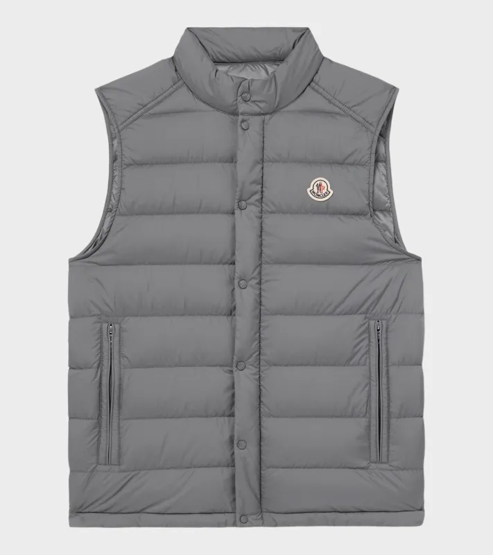Barthe Down Vest Grey sold by Dr. Adams