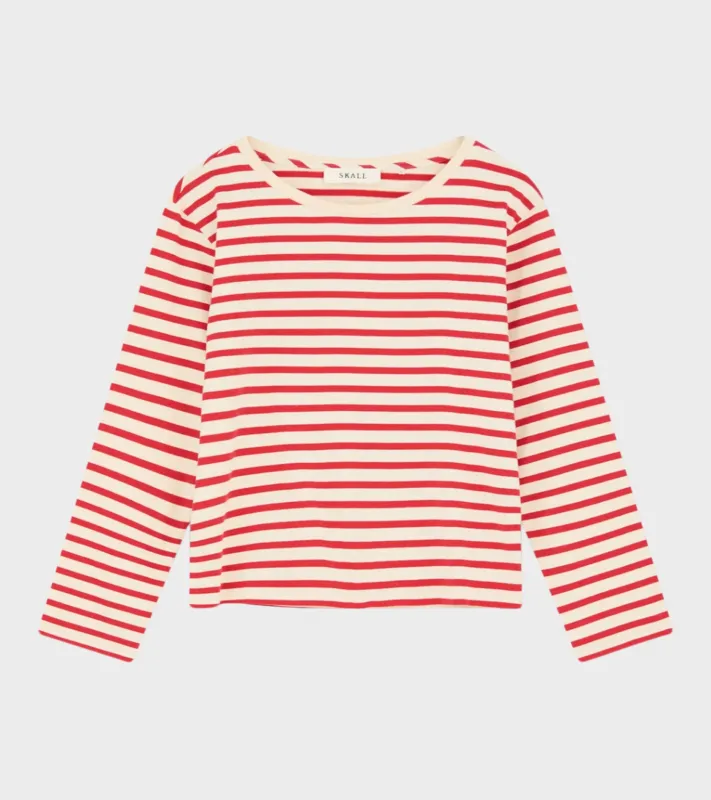 Marron Oversized Blouse Off-white/Red Stripe sold by Dr. Adams