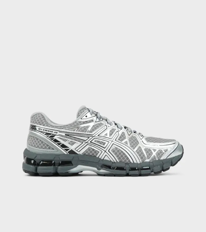 Gel-Kayano 20 Gravel/Pure Silver sold by Dr. Adams