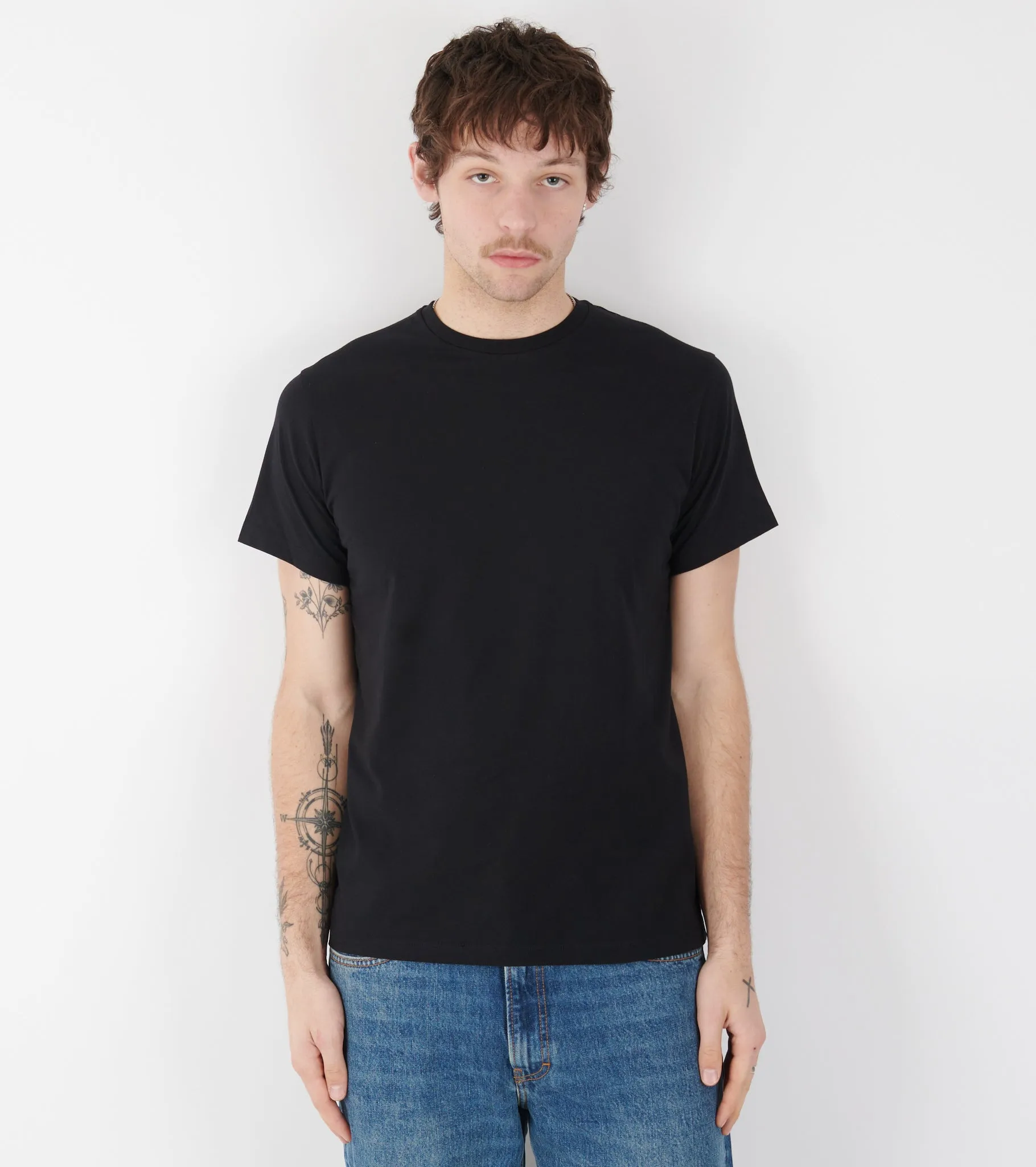 Basic Cotton T-shirt Black sold by Dr. Adams product image thumbnail 2