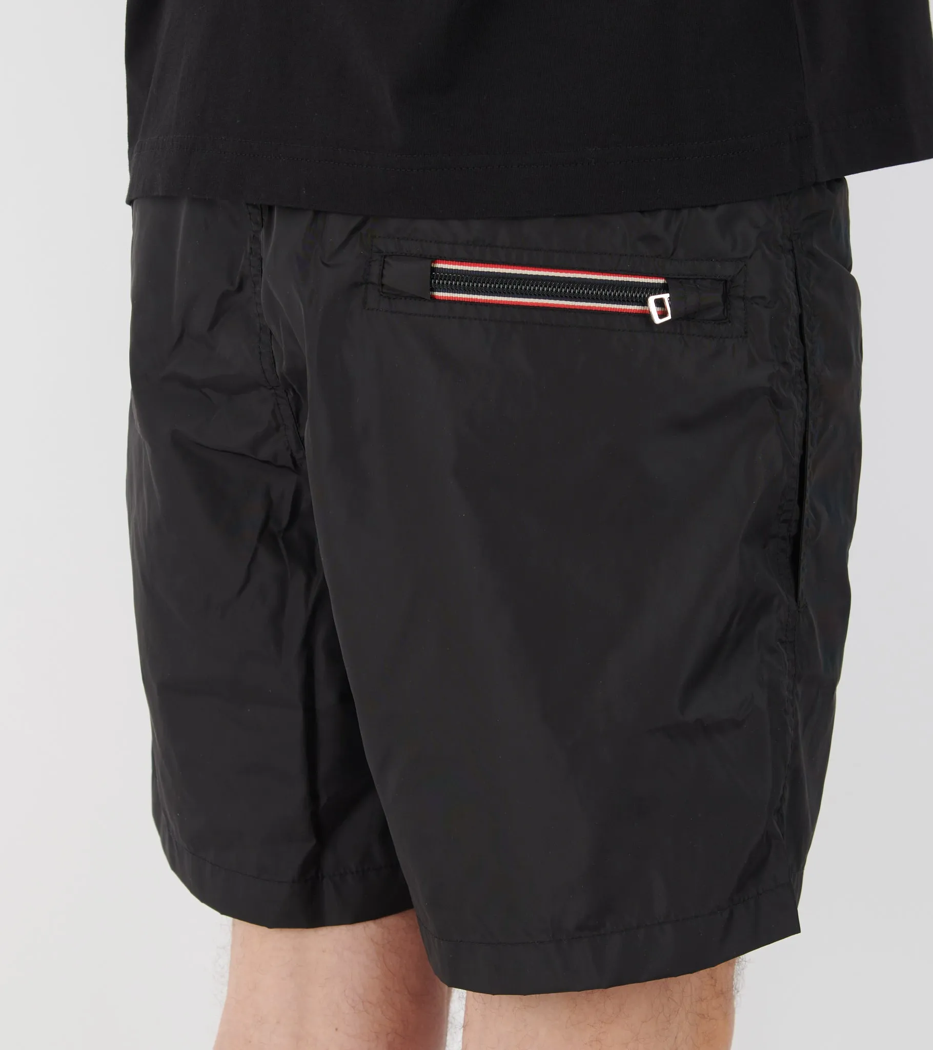 Logo Patch Swim Shorts Black sold by Dr. Adams product image thumbnail 3