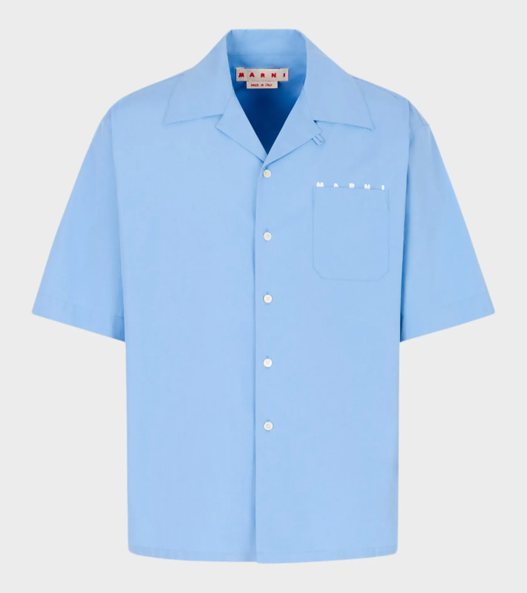 Poplin S/S Shirt Sky sold by Dr. Adams