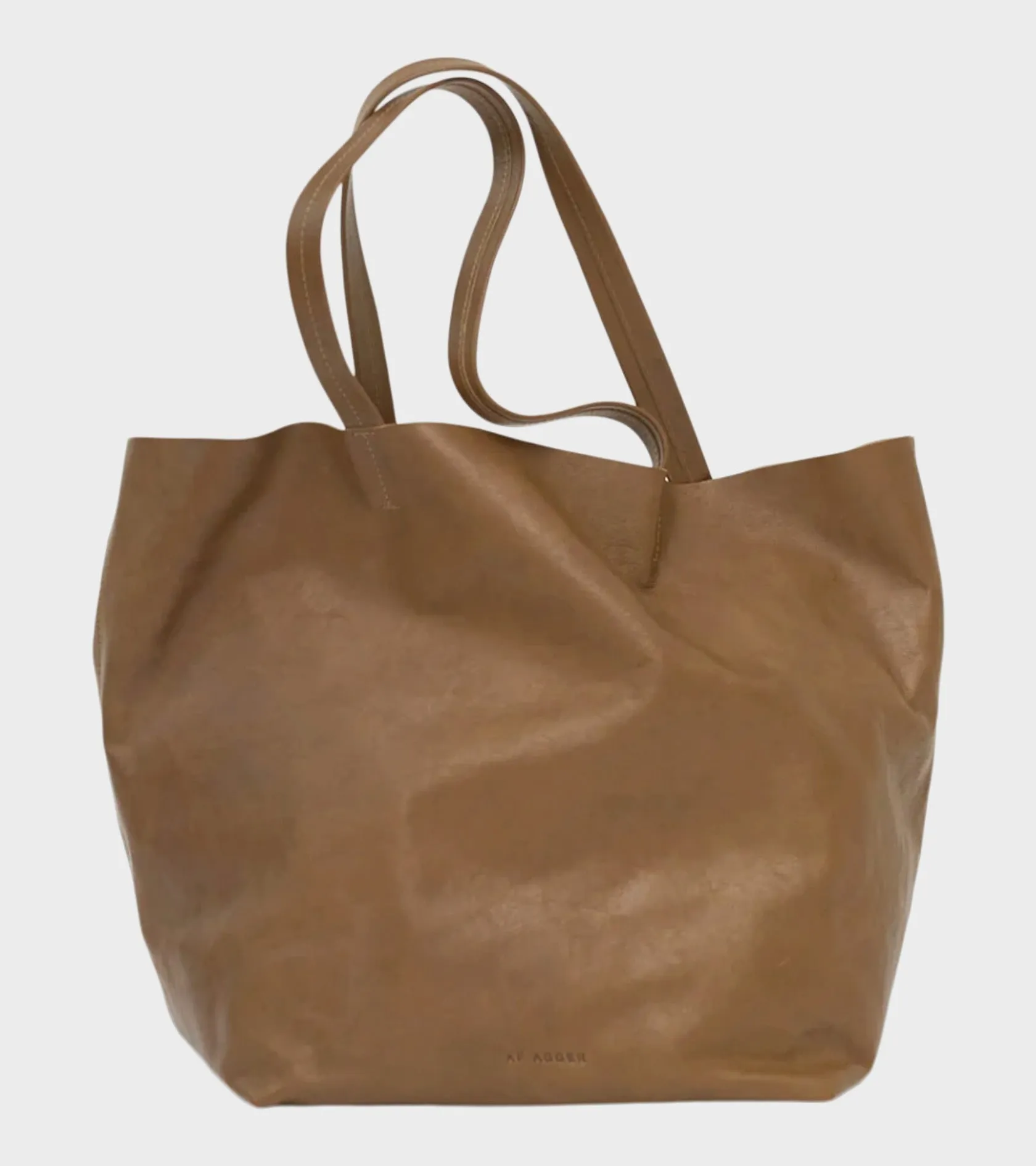 Full Grain Leather Tote Bag Militare Brown sold by Dr. Adams