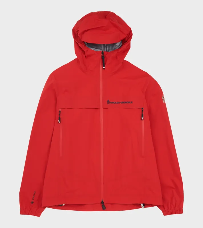 Shipton Hooded Packable Gore-tex Shell Jacket Red sold by Dr. Adams