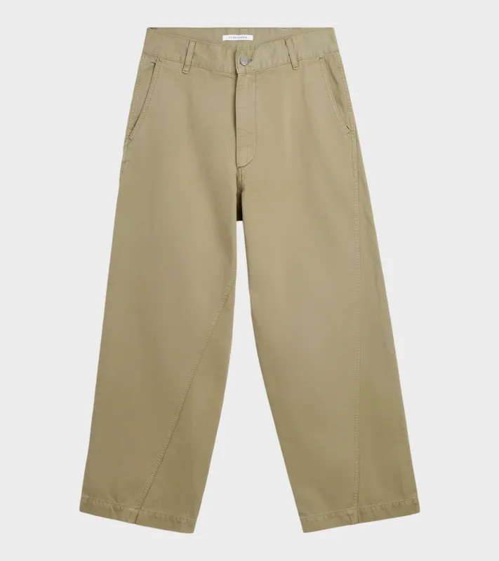 Wide Twist Chino Khaki sold by Dr. Adams