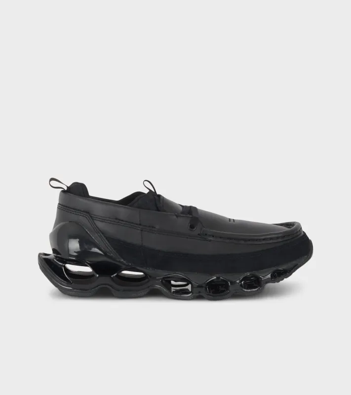 Wave Prophecy Moc Black Leather made by Mizuno