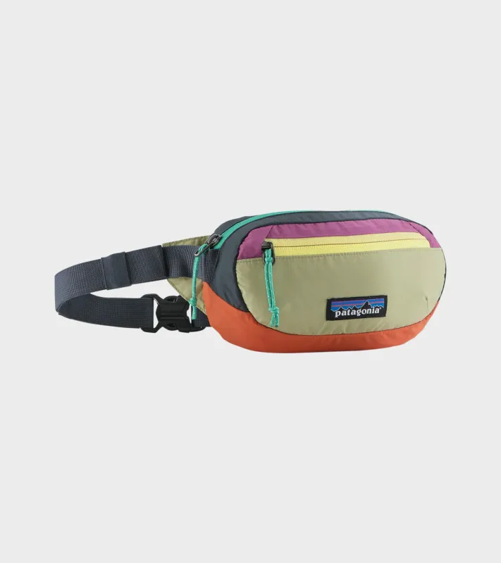 Terravia Mini Hip Pack Patchwork Gumtree Green made by Patagonia
