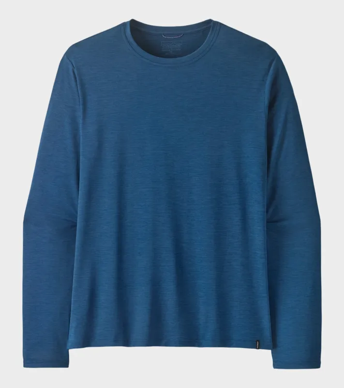 M's L/S Cap Cool Daily Shirt Light Clement Blue X-Dye made by Patagonia