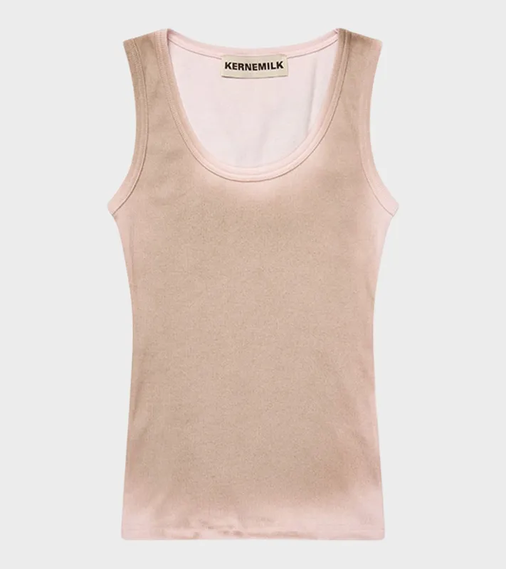 Lua Tank Top Light Pink/Sand sold by Dr. Adams