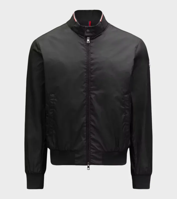 Reppe Rain Jacket Black made by Moncler