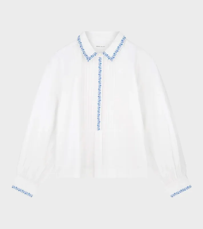 Bonne Shirt Optic White made by Skall Studio