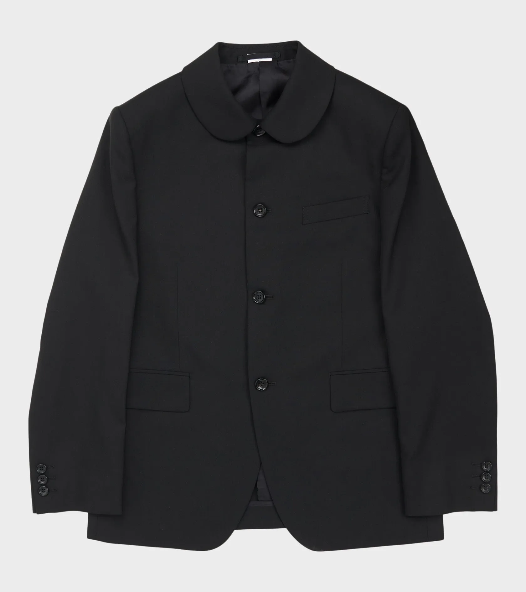 Round Collar Jacket Black sold by Dr. Adams