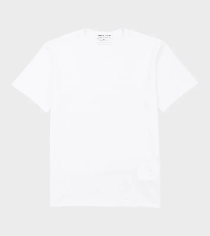 Ladies Back Logo T-shirt White made by Comme des Garcons