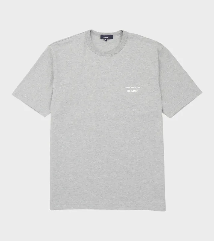 Logo T-shirt Light Grey made by Comme des Garcons