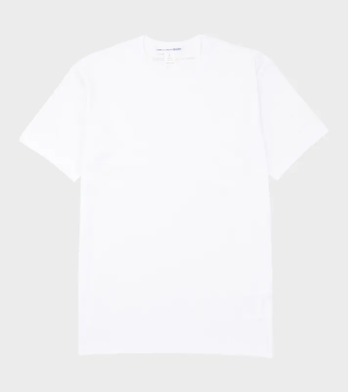 Back Logo T-shirt White made by Comme des Garcons