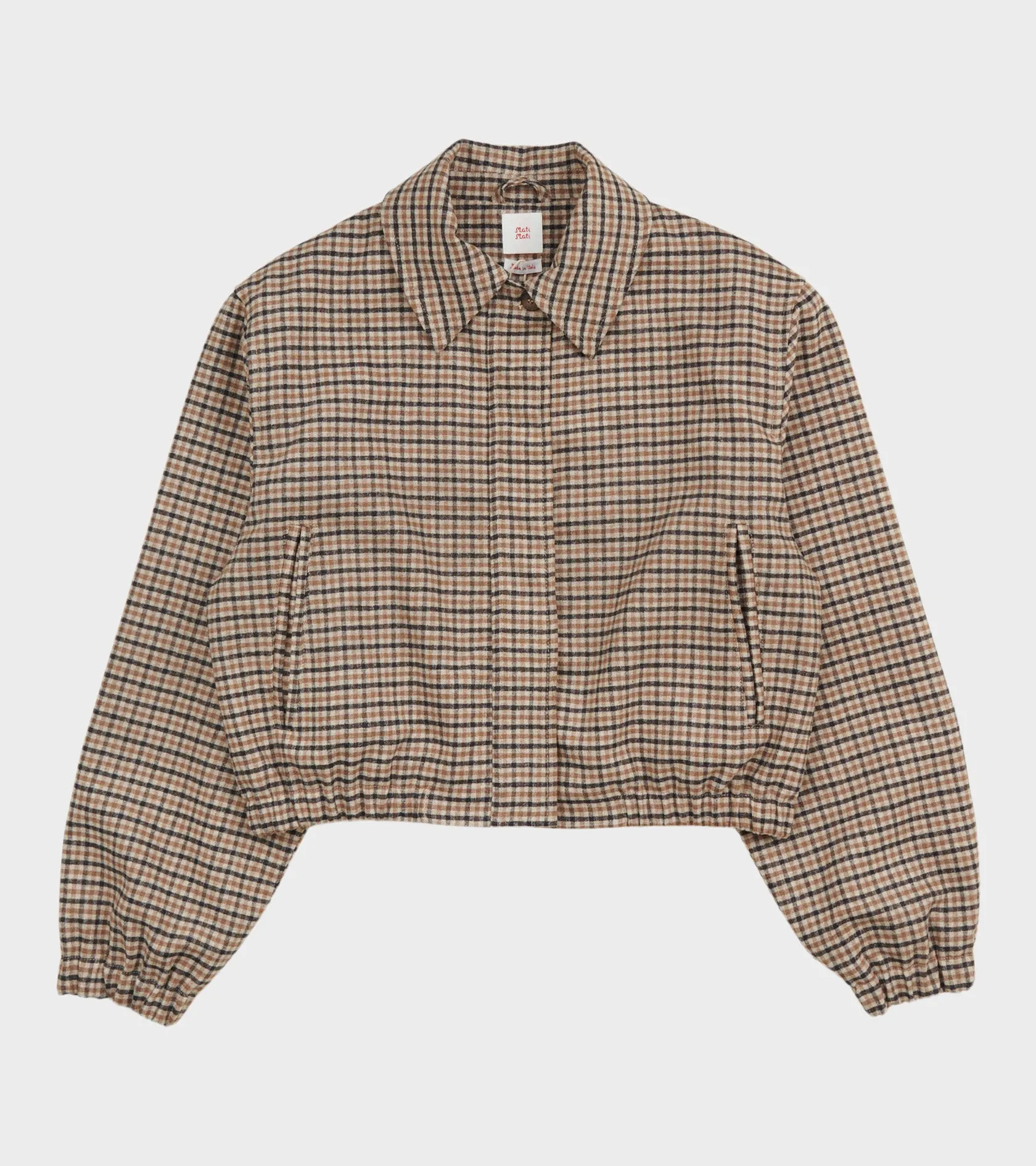 Sos Jacket Brown Check sold by Dr. Adams