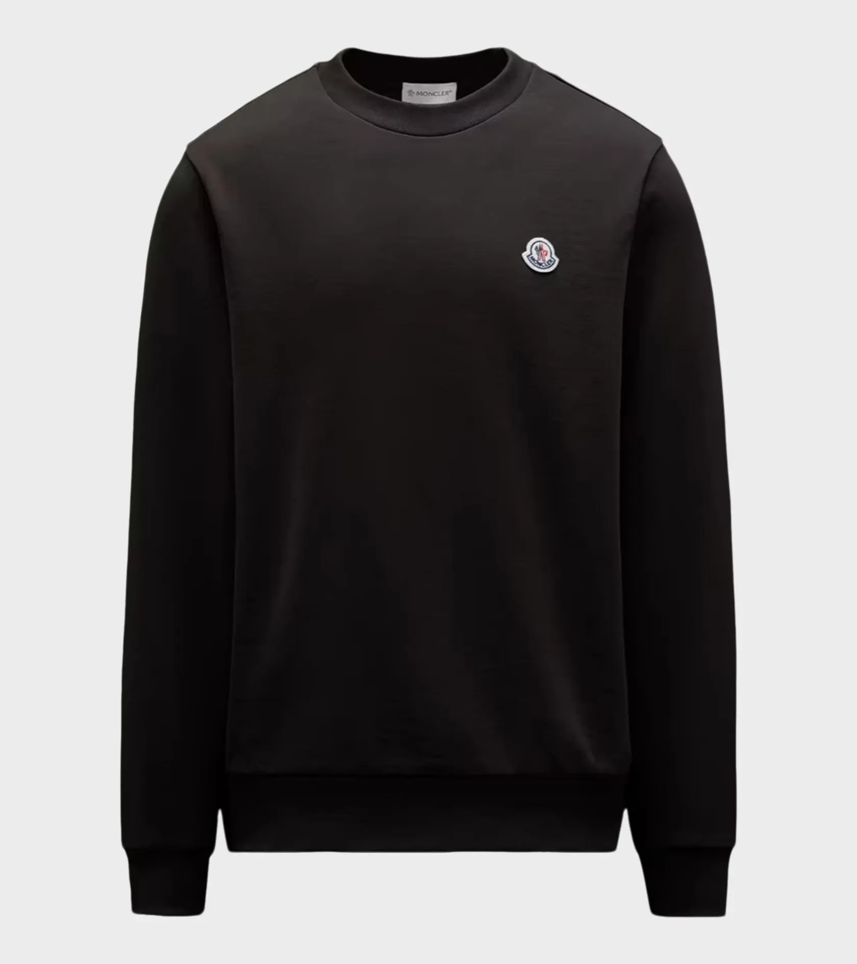 Logo Patch Cotton Sweatshirt Black sold by Dr. Adams
