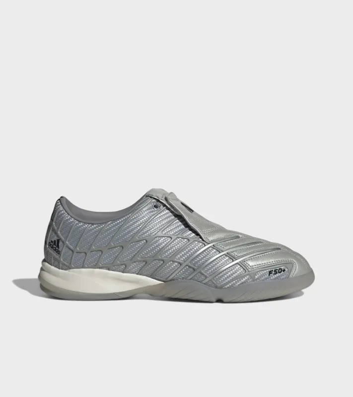 F50 Sala Silver Metallic/Grey Three made by Adidas