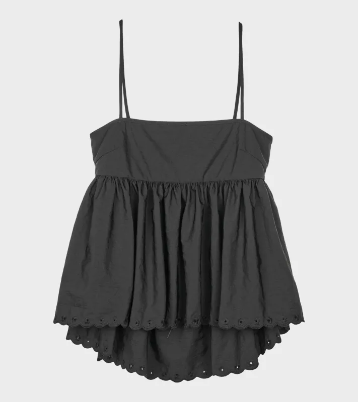 Selena Top Black made by Cecilie Bahnsen