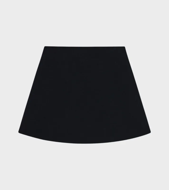 Lay3 A Mini Skirt Black made by BIRROT