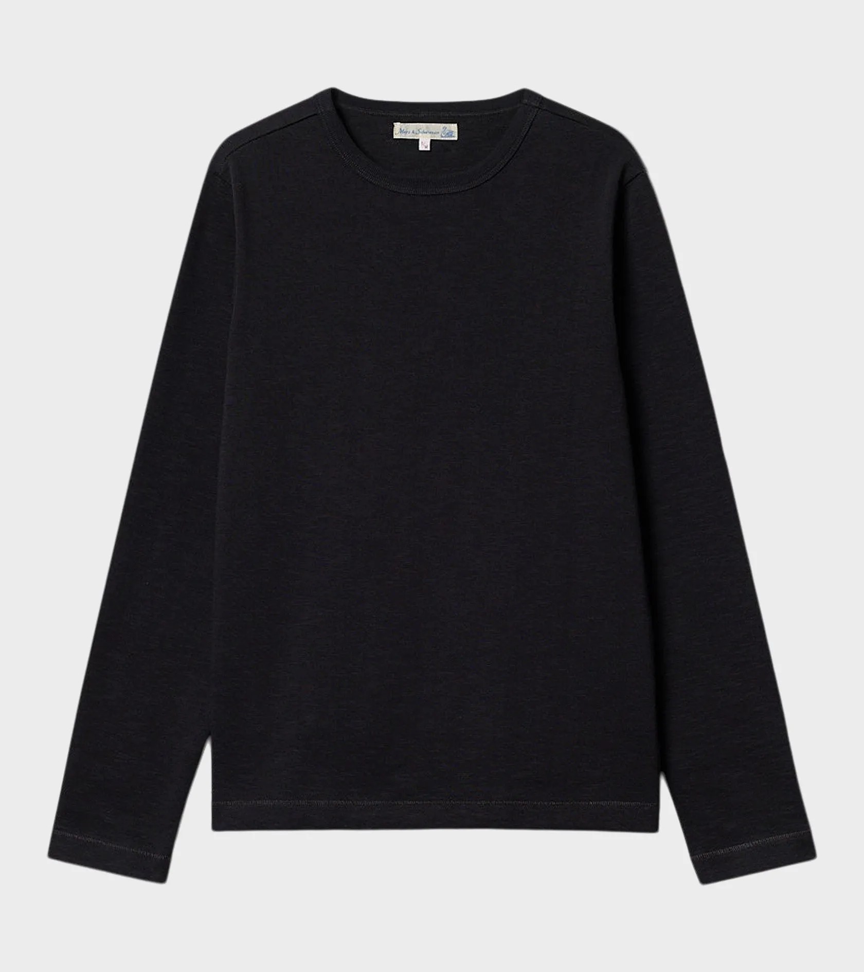 2S18 Loopwheeled Relaxed Fit Heavyweight Longsleeve Charcoal sold by Dr. Adams