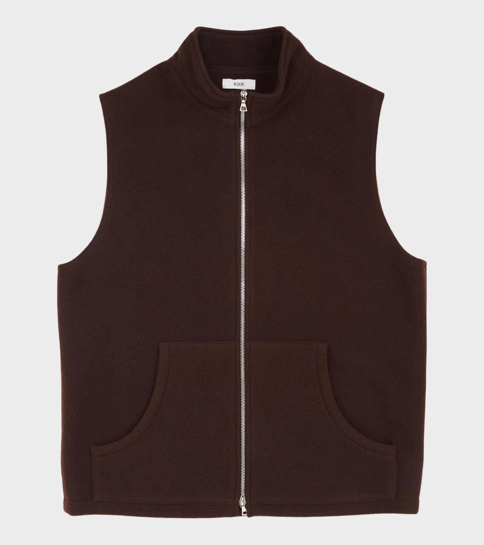 Fleece Full Zip Vest Tanin sold by Dr. Adams