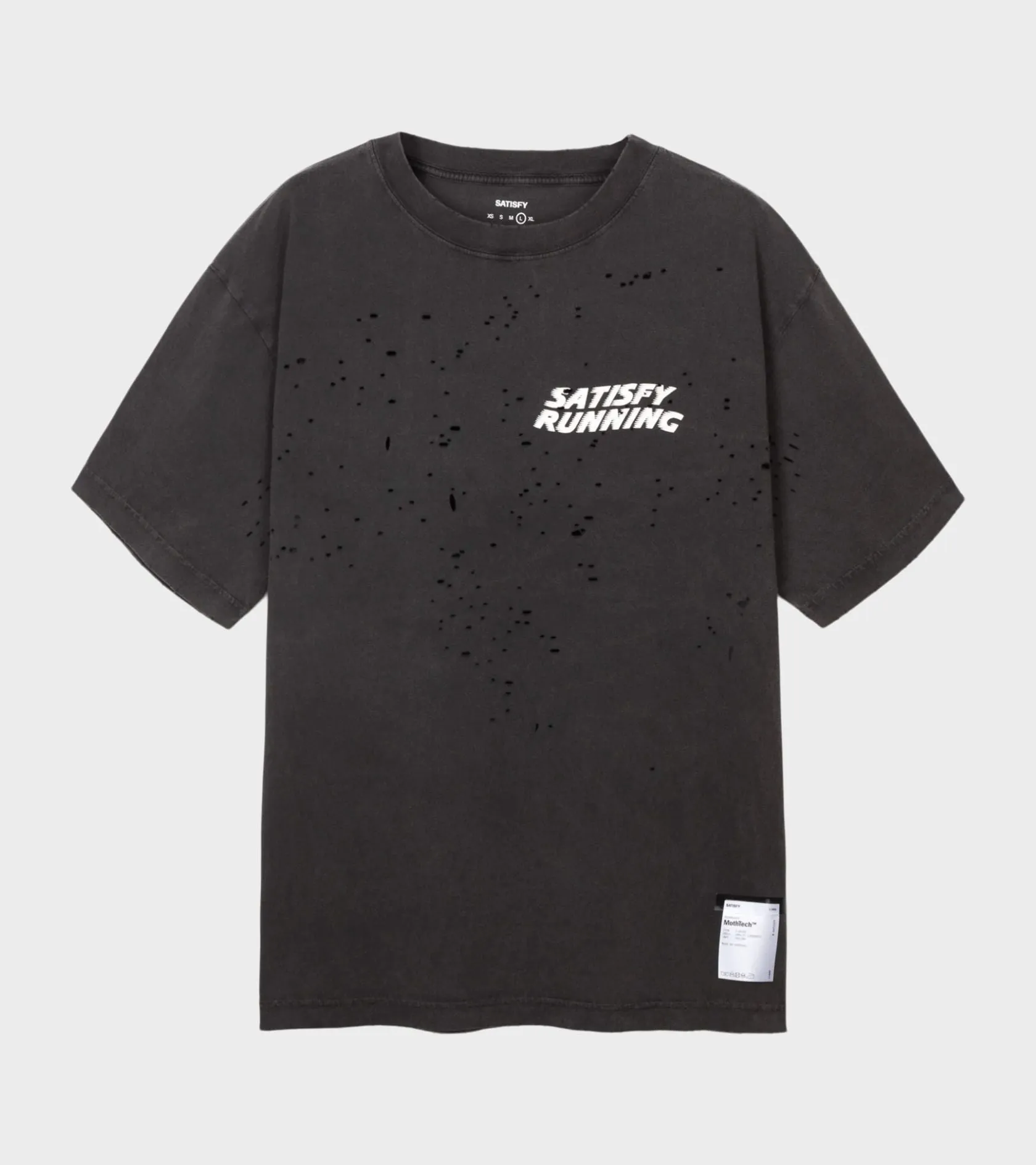 MothTech T-shirt Aged Black WA sold by Dr. Adams