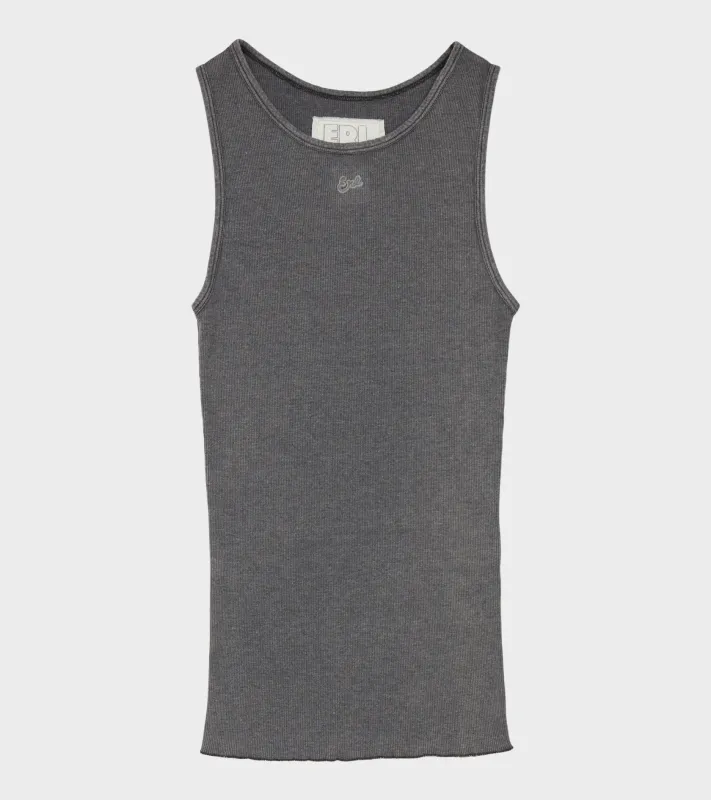Tank Top Faded Black made by ERL