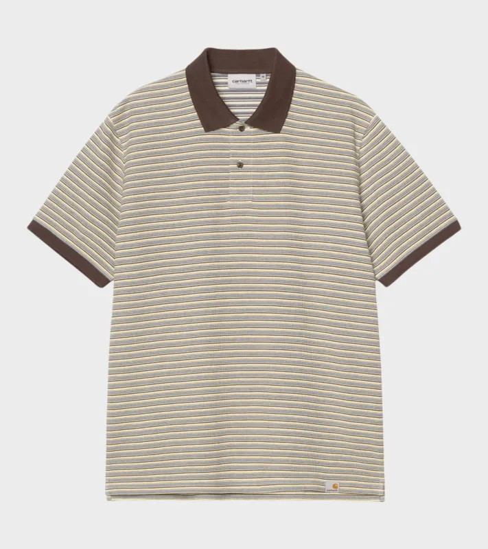 S/S Dion Stripe Polo Wax made by Carhartt WIP