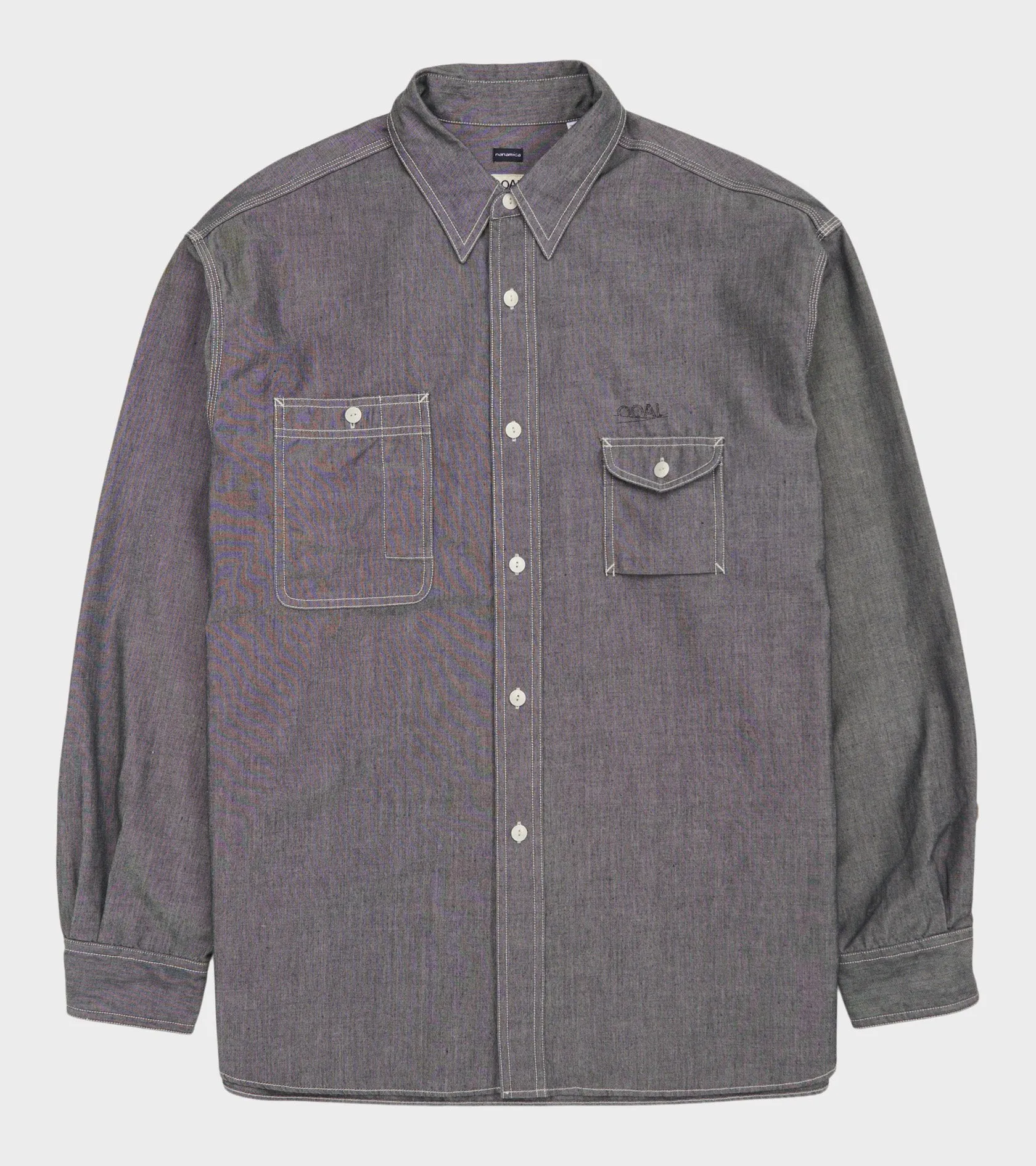 OOAL Chambray Shirt Grey sold by Dr. Adams