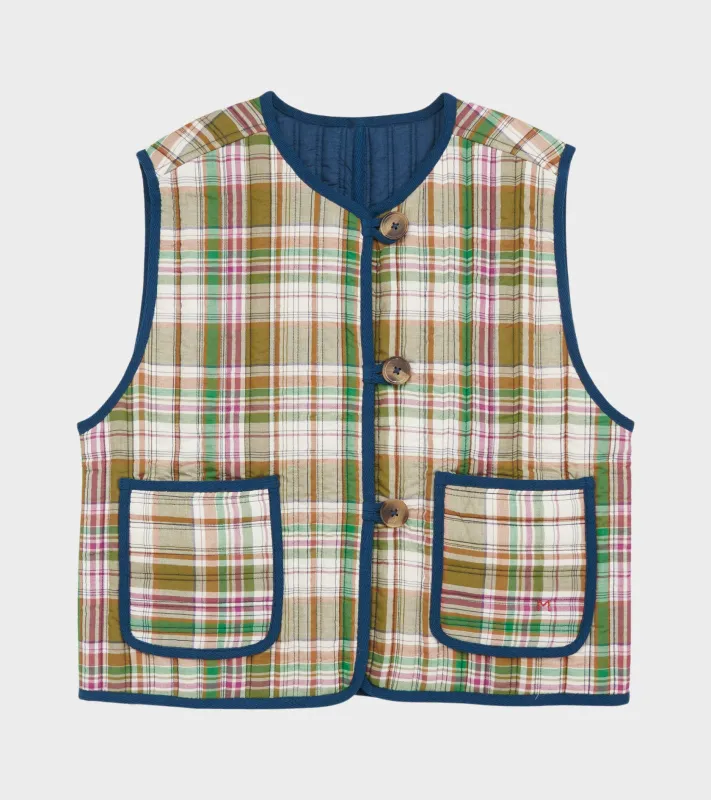 Annie Vest No. 828 Secret Checks Amazon made by Moismont