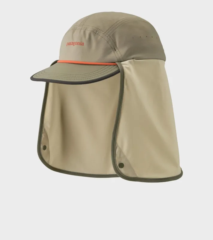 Caped Merganzer Hat River Rock Green made by Patagonia