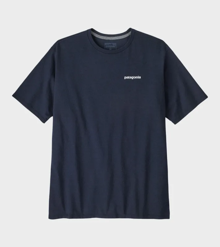 M's P-6 Logo Responsibili-Tee New Navy made by Patagonia