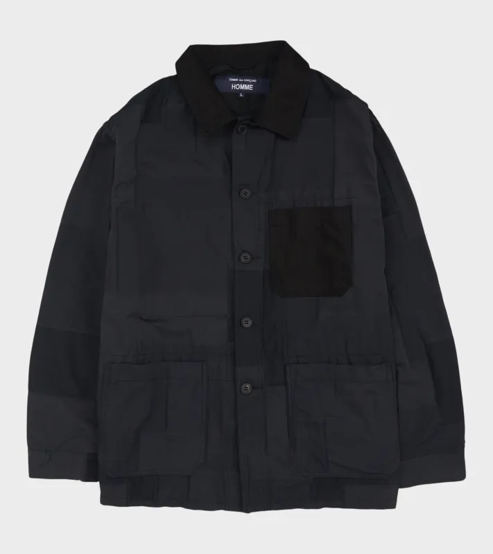 Patchwork Jacket Black made by Comme des Garcons