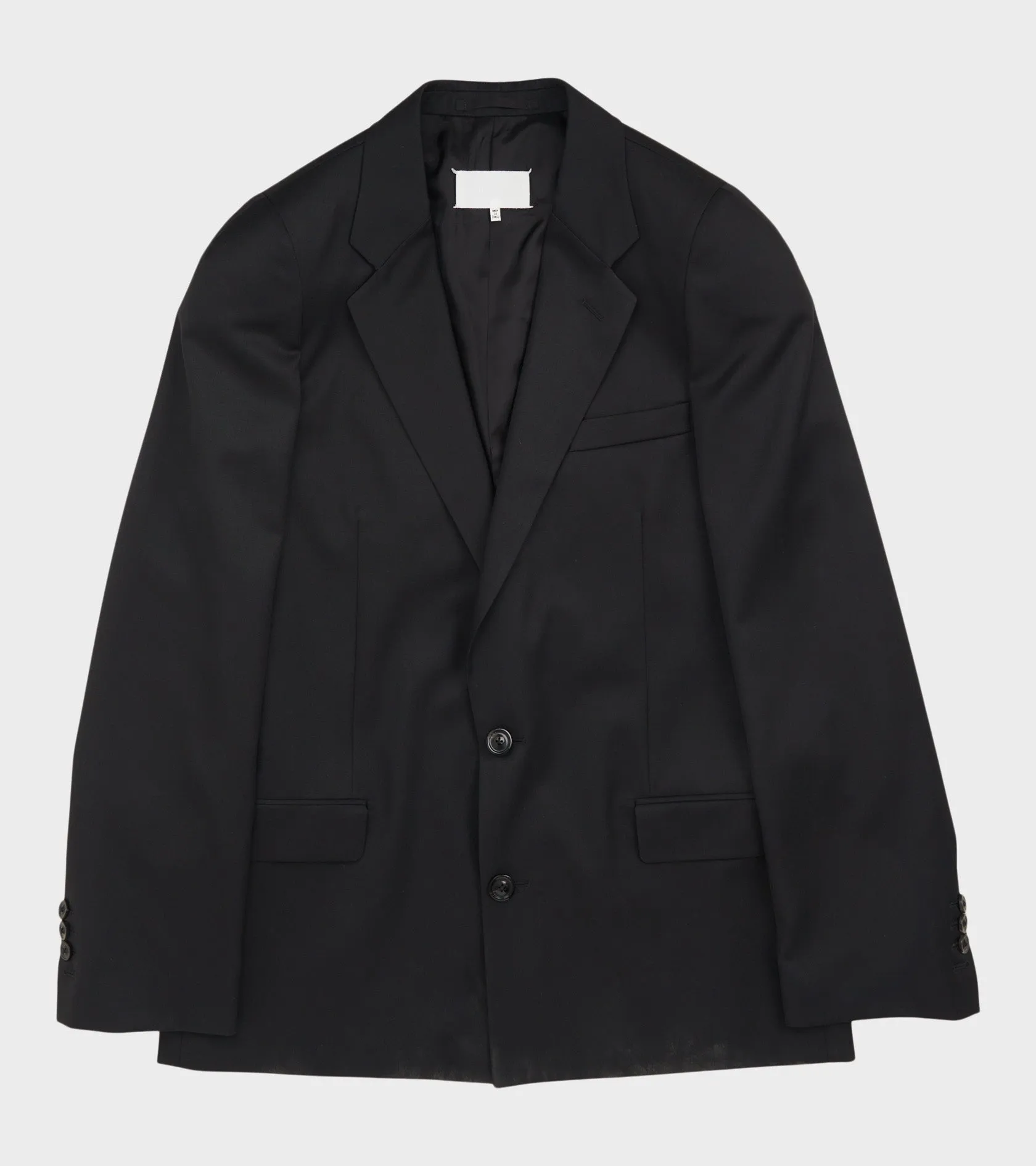 Virgin Wool Blazer Black sold by Dr. Adams