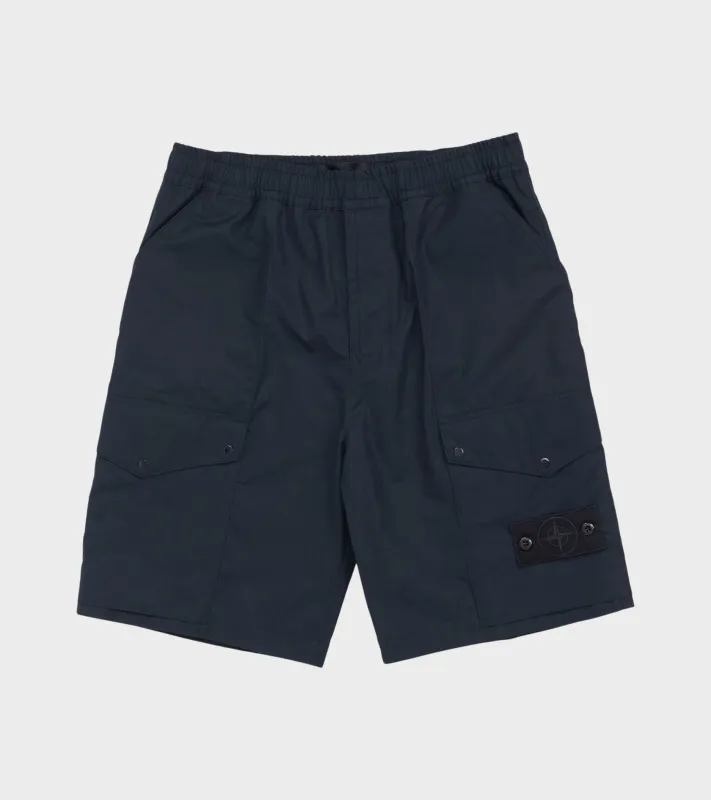 Bermuda Ghost Shorts Navy made by Stone Island