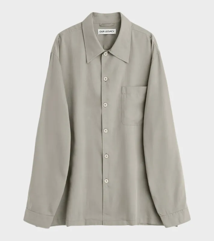 Every Shirt Willow Grey Softflow Tencel made by Our Legacy